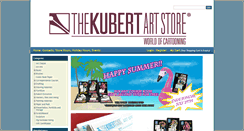 Desktop Screenshot of kubertartstore.com